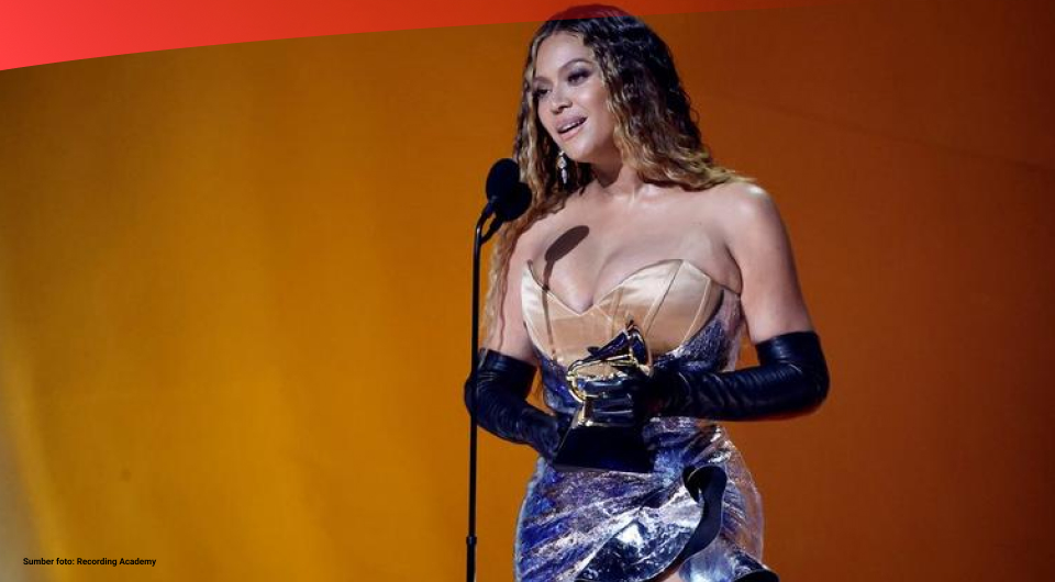 Beyonce Jadi Peraih Grammy Awards Terbanyak Sepanjang Masa